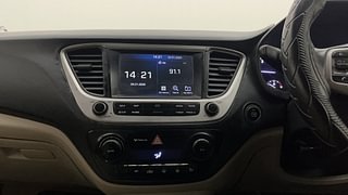 Used 2019 Hyundai Verna [2017-2020] 1.6 CRDI SX (O) Diesel Manual interior MUSIC SYSTEM & AC CONTROL VIEW