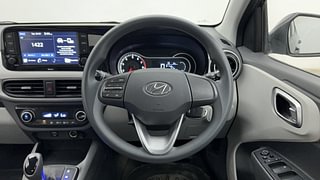 Used 2022 Hyundai Grand i10 Nios Sportz AMT 1.2 Kappa VTVT Petrol Automatic interior STEERING VIEW