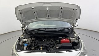 Used 2017 Hyundai Elite i20 [2014-2018] Sportz 1.2 CNG (Outside fitted) Petrol+cng Manual engine ENGINE & BONNET OPEN FRONT VIEW