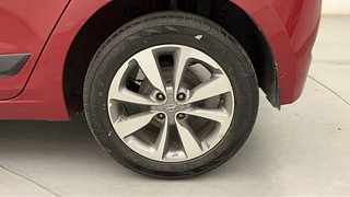 Used 2015 Hyundai Elite i20 [2014-2018] Asta 1.2 Petrol Manual tyres LEFT REAR TYRE RIM VIEW