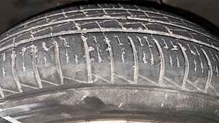 Used 2023 Renault Triber RXT AMT Petrol Automatic tyres LEFT FRONT TYRE TREAD VIEW