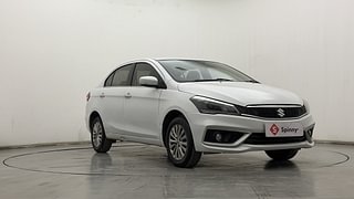 Used 2022 Maruti Suzuki Ciaz Zeta Petrol Petrol Manual exterior RIGHT FRONT CORNER VIEW