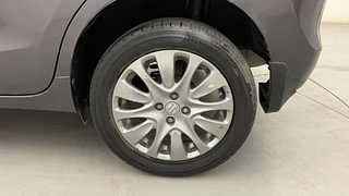 Used 2017 Maruti Suzuki Baleno [2015-2019] Alpha Petrol Petrol Manual tyres LEFT REAR TYRE RIM VIEW