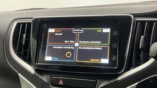 Used 2017 Maruti Suzuki Baleno [2015-2019] Alpha Petrol Petrol Manual top_features Integrated (in-dash) music system