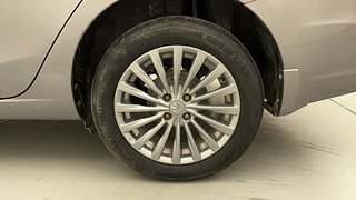 Used 2018 maruti-suzuki Ciaz Alpha Petrol Petrol Manual tyres LEFT REAR TYRE RIM VIEW