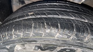 Used 2018 Maruti Suzuki Baleno Delta 1.2 Petrol Manual tyres LEFT FRONT TYRE TREAD VIEW