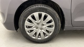 Used 2017 Maruti Suzuki Baleno [2015-2019] Alpha Petrol Petrol Manual tyres LEFT FRONT TYRE RIM VIEW