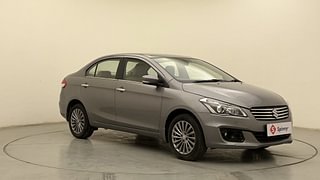 Used 2018 maruti-suzuki Ciaz Alpha Petrol Petrol Manual exterior RIGHT FRONT CORNER VIEW