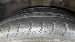 Used 2022 Kia Carens Luxury Plus 1.5 Diesel AT 7 STR Diesel Automatic tyres LEFT FRONT TYRE TREAD VIEW
