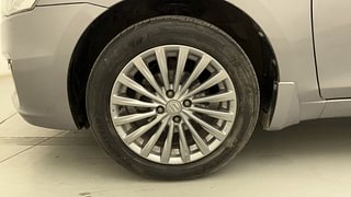 Used 2018 maruti-suzuki Ciaz Alpha Petrol Petrol Manual tyres LEFT FRONT TYRE RIM VIEW