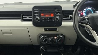 Used 2019 Maruti Suzuki Ignis [2017-2020] Delta AMT Petrol Petrol Automatic interior MUSIC SYSTEM & AC CONTROL VIEW