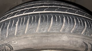 Used 2020 tata Nexon XZA Plus (O) AMT Petrol Automatic tyres LEFT FRONT TYRE TREAD VIEW