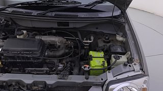 Used 2013 Hyundai Santro Xing [2007-2014] GL Petrol Manual engine ENGINE LEFT SIDE HINGE & APRON VIEW