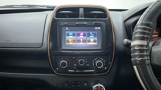 Used 2018 Renault Kwid [2017-2019] CLIMBER 1.0 AMT Petrol Automatic interior MUSIC SYSTEM & AC CONTROL VIEW