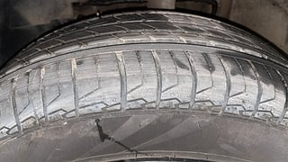 Used 2020 Tata Nexon [2017-2020] XZA Plus AMT Petrol Petrol Automatic tyres LEFT FRONT TYRE TREAD VIEW