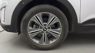 Used 2017 Hyundai Creta [2015-2018] 1.6 SX Plus Auto Petrol Petrol Automatic tyres LEFT FRONT TYRE RIM VIEW