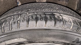 Used 2022 Hyundai Aura SX Plus 1.2 AMT Petrol Petrol Automatic tyres LEFT REAR TYRE TREAD VIEW