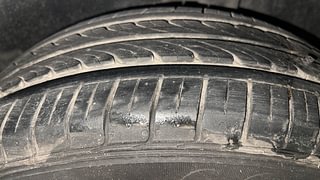 Used 2017 Volkswagen Ameo [2016-2020] Highline1.2L (P) Petrol Manual tyres LEFT REAR TYRE TREAD VIEW
