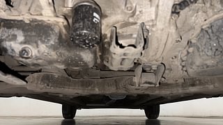 Used 2017 Hyundai Grand i10 [2017-2020] Sportz (O) AT 1.2 Kappa VTVT Petrol Automatic extra FRONT LEFT UNDERBODY VIEW
