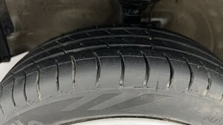 Used 2018 Maruti Suzuki Wagon R 1.0 [2010-2019] VXi Petrol Manual tyres LEFT FRONT TYRE TREAD VIEW