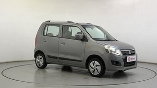 Used 2018 Maruti Suzuki Wagon R 1.0 [2010-2019] VXi Petrol Manual exterior RIGHT FRONT CORNER VIEW
