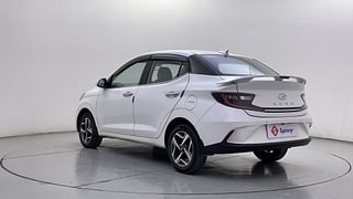 Used 2022 Hyundai Aura SX Plus 1.2 AMT Petrol Petrol Automatic exterior LEFT REAR CORNER VIEW