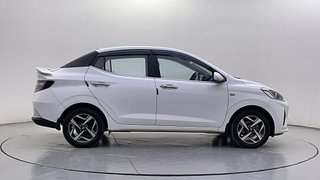 Used 2022 Hyundai Aura SX Plus 1.2 AMT Petrol Petrol Automatic exterior RIGHT SIDE VIEW
