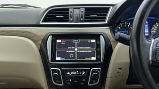 Used 2019 Maruti Suzuki Ciaz Alpha Petrol Petrol Manual interior MUSIC SYSTEM & AC CONTROL VIEW