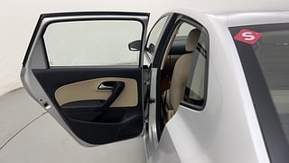 Used 2017 Volkswagen Ameo [2016-2020] Highline1.2L (P) Petrol Manual interior LEFT REAR DOOR OPEN VIEW