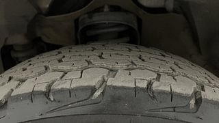 Used 2017 Mahindra TUV300 [2015-2020] T6 Plus Diesel Manual tyres LEFT FRONT TYRE TREAD VIEW