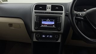 Used 2017 Volkswagen Ameo [2016-2020] Highline1.2L (P) Petrol Manual interior MUSIC SYSTEM & AC CONTROL VIEW
