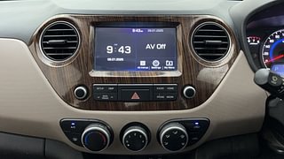 Used 2017 Hyundai Grand i10 [2017-2020] Sportz (O) AT 1.2 Kappa VTVT Petrol Automatic interior MUSIC SYSTEM & AC CONTROL VIEW