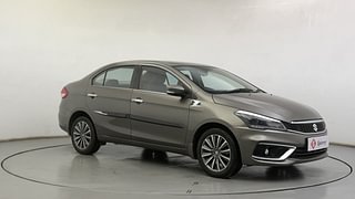 Used 2019 Maruti Suzuki Ciaz Alpha Petrol Petrol Manual exterior RIGHT FRONT CORNER VIEW
