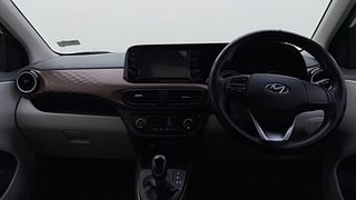 Used 2022 Hyundai Aura SX Plus 1.2 AMT Petrol Petrol Automatic interior DASHBOARD VIEW
