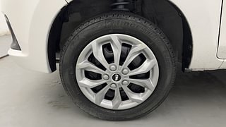 Used 2015 Maruti Suzuki Alto K10 [2014-2019] VXi Petrol Manual tyres LEFT FRONT TYRE RIM VIEW