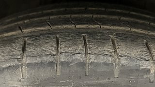 Used 2017 Honda City [2017-2020] ZX CVT Petrol Automatic tyres RIGHT FRONT TYRE TREAD VIEW