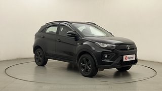 Used 2022 Tata Nexon XZA Plus Dark Edition AMT Petrol Petrol Automatic exterior RIGHT FRONT CORNER VIEW