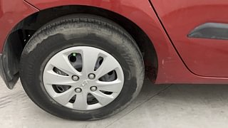 Used 2012 Hyundai i10 [2010-2016] Magna 1.2 Petrol Petrol Manual tyres RIGHT REAR TYRE RIM VIEW
