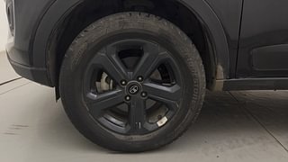 Used 2022 Tata Nexon XZA Plus Dark Edition AMT Petrol Petrol Automatic tyres LEFT FRONT TYRE RIM VIEW