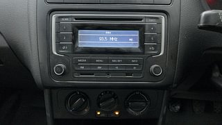 Used 2015 Volkswagen Polo [2015-2019] Comfortline 1.2L (P) Petrol Manual interior MUSIC SYSTEM & AC CONTROL VIEW