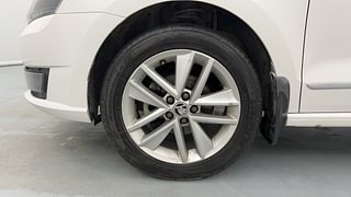 Used 2021 Skoda Rapid New [2020-2022] Style Petrol Petrol Manual tyres LEFT FRONT TYRE RIM VIEW