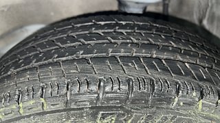 Used 2015 Maruti Suzuki Alto K10 [2014-2019] VXi Petrol Manual tyres LEFT FRONT TYRE TREAD VIEW