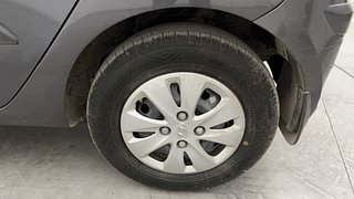 Used 2011 Hyundai i10 magna 1.1 Petrol Manual tyres LEFT REAR TYRE RIM VIEW