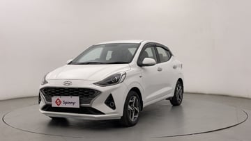 Used 2021 Hyundai Aura SX Plus 1.2 AMT CRDI Diesel Automatic Image