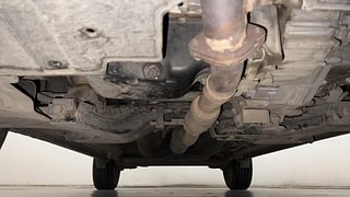 Used 2022 Tata Nexon XZA Plus Dark Edition AMT Petrol Petrol Automatic extra FRONT LEFT UNDERBODY VIEW