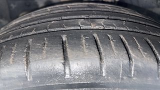 Used 2020 Ford Figo [2019-2021] Titanium Petrol Petrol Manual tyres LEFT FRONT TYRE TREAD VIEW