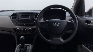 Used 2014 Hyundai Grand i10 [2013-2017] Sportz AT 1.2 Kappa VTVT Petrol Automatic interior STEERING VIEW
