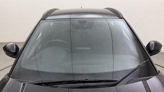 Used 2022 Tata Nexon XZA Plus Dark Edition AMT Petrol Petrol Automatic exterior FRONT WINDSHIELD VIEW