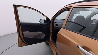 Used 2014 Hyundai Grand i10 [2013-2017] Sportz AT 1.2 Kappa VTVT Petrol Automatic interior LEFT FRONT DOOR OPEN VIEW