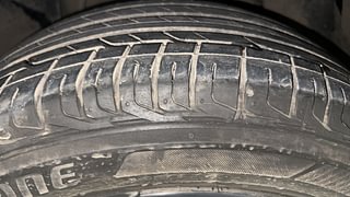 Used 2022 Tata Nexon XZA Plus Dark Edition AMT Petrol Petrol Automatic tyres RIGHT FRONT TYRE TREAD VIEW